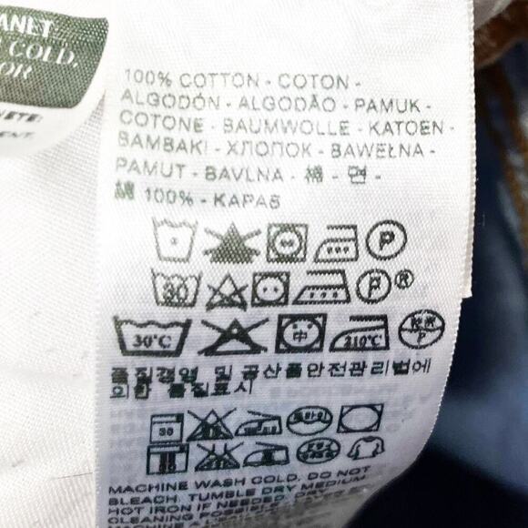 LEVI's 501 High Rise Raw Hem Rigid Denim Jeans Luxor Edge 32 Festival Music - Picture 9 of 9